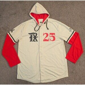 Texas Rangers SGA Promotional City Connect Jersey Hoodie Men's XL